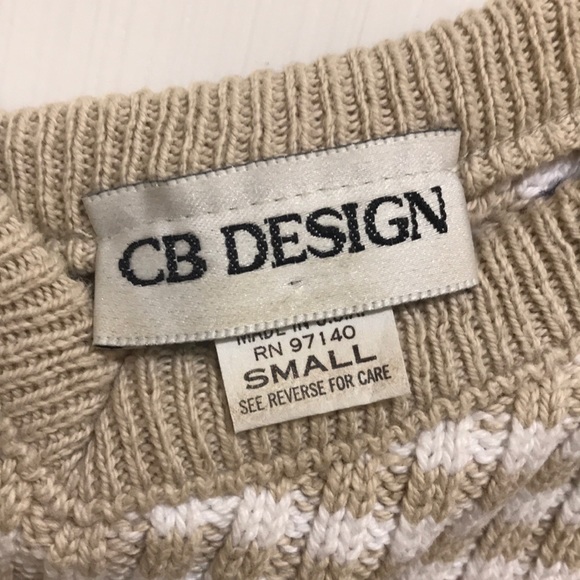 ❌SOLD❌90s style knit sweater tank - Picture 2 of 3